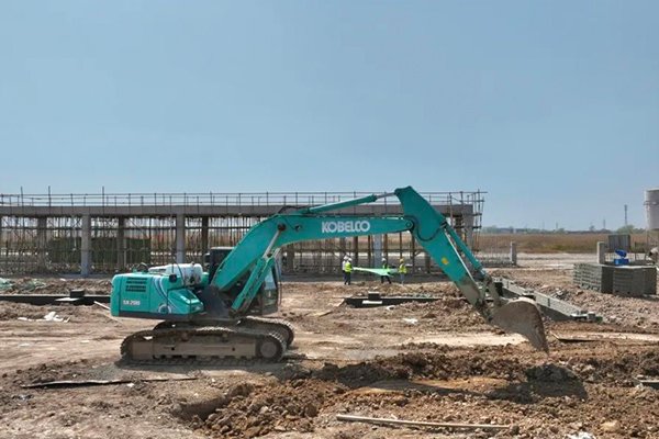 50億！江蘇潔源20GWh儲能鋰電池項目一期沖刺竣工投產