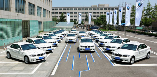 BMW ActiveE純電動(dòng)汽車車陣