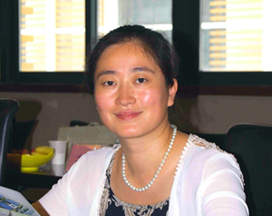 杉杉電解液銷售總監藍茵