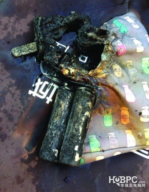 移動電源自燃事件再現(xiàn) 疑憶捷P50用劣質(zhì)電芯