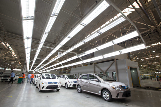 北汽新能源媒體開放日 解密純電動車生產鏈 北汽新能源媒體開放日 解密純電動車生產鏈