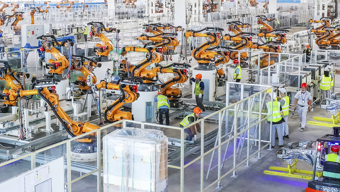 車身車間?全自動化車身2線