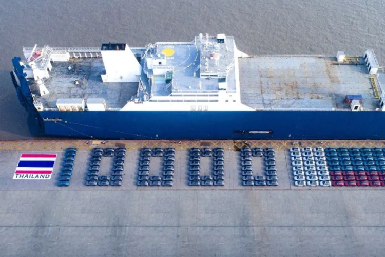 發(fā)運破萬!新一批BYD ATTO 3起航發(fā)往泰國