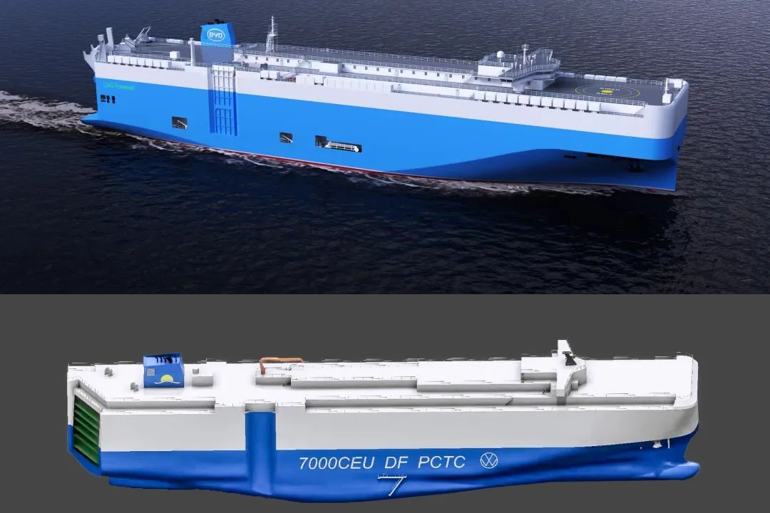 新能源汽車出口連續(xù)兩月破萬 比亞迪買船為出口添助力