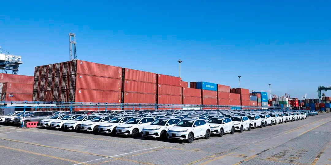 前7月我國對其他金磚國家鋰電池、電動載人汽車出口成倍增長