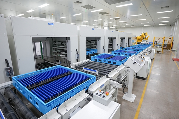 創(chuàng)紀(jì)錄！蜂巢能源鹽城基地飛疊短刀L400電芯兩個(gè)月累計(jì)生產(chǎn)超50萬(wàn)支