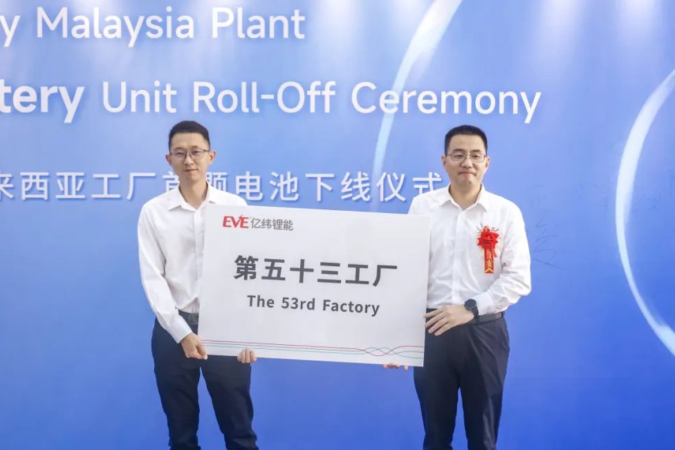 年產(chǎn)6.8億只圓柱電池!億緯鋰能首個海外工廠投運