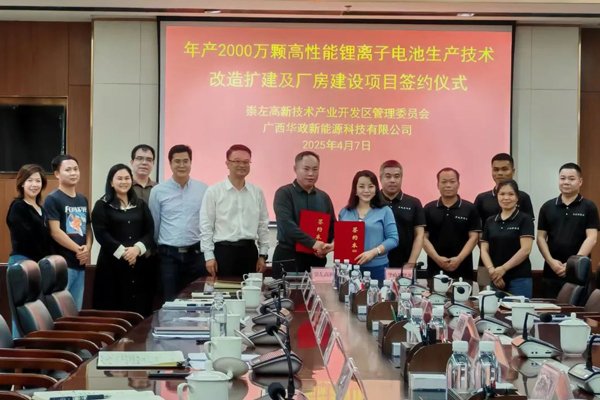 坐標廣西！投資億元鋰電池技改擴建及廠房建設項目將開工