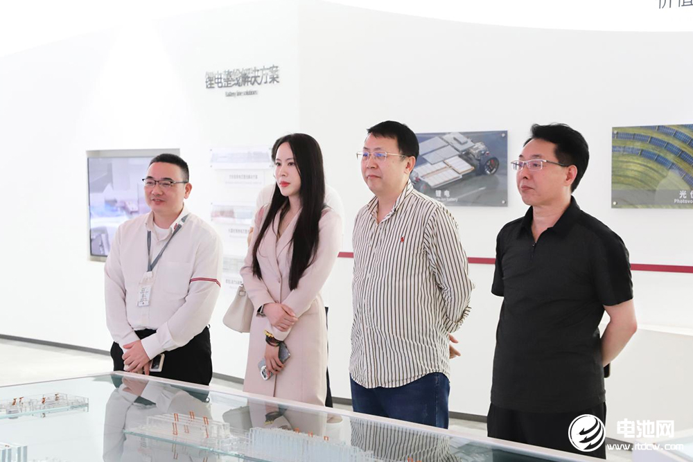 中國電池新能源產業鏈調研采訪團（廣東站）一行到訪利元亨