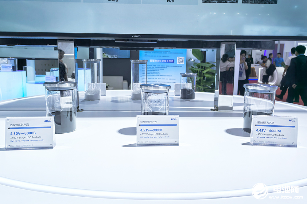 盟固利4.55V高電壓鈷酸鋰/O2相鈷酸鋰技術首次亮相