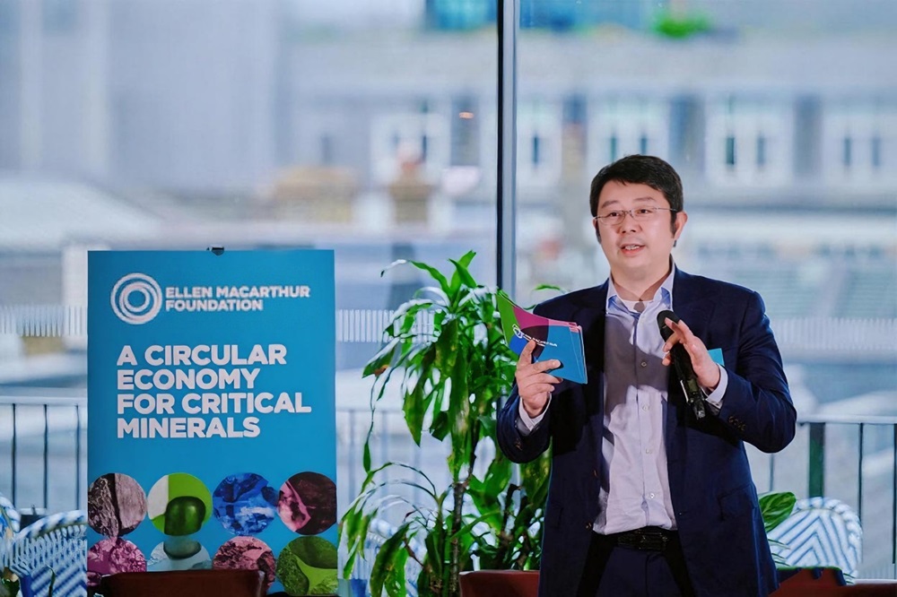 寧德時代副總經理、董事會秘書蔣理 現場發言