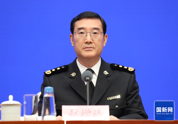 海關(guān)總署副署長趙增連(徐想 攝) 海關(guān)總署副署長趙增連(徐想 攝)