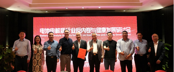 破局“內(nèi)卷”!電池電解質(zhì)行業(yè)健康發(fā)展研討會發(fā)布共同倡議 破局“內(nèi)卷”!電池電解質(zhì)行業(yè)健康發(fā)展研討會發(fā)布共同倡議