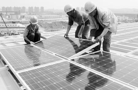 高淳首例居民屋頂光伏發電項目順利并網