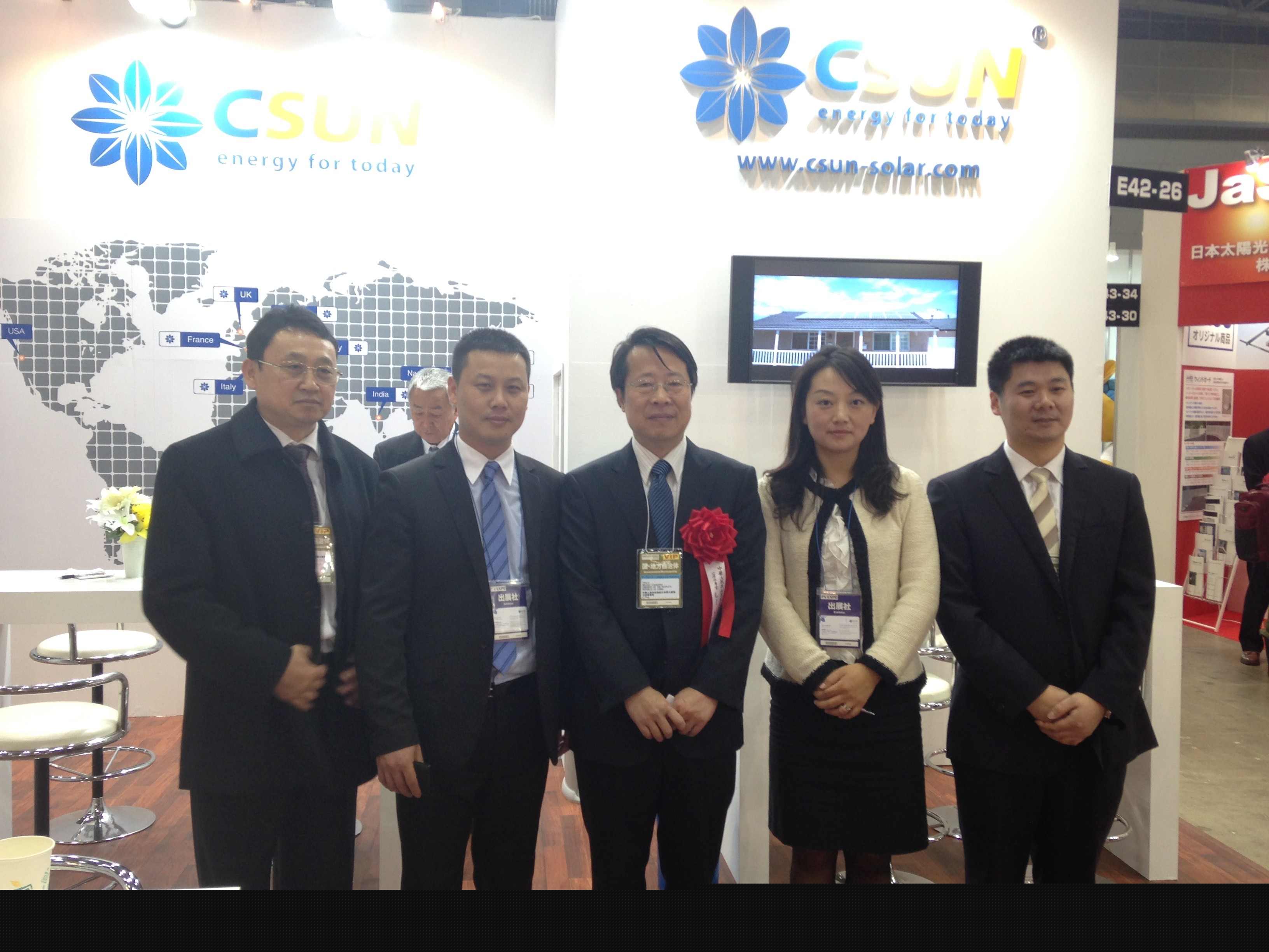 日本光伏展：中電光伏眾多明星產(chǎn)品集體亮相