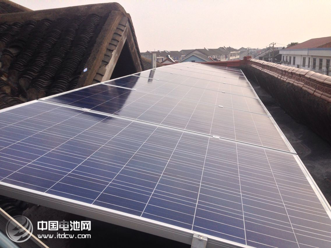 光伏易浙江慈溪2.25KW家用光伏電站安裝并成功并網
