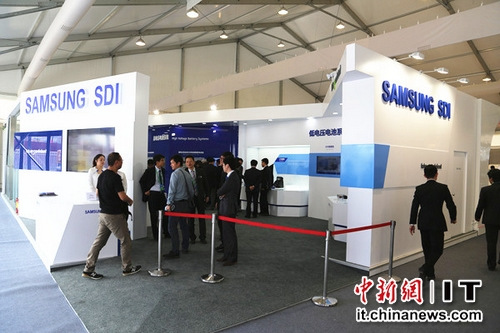 三星SDI亮相北京車展  鋰離子電池市場連續多年居首 