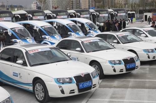 上海鼓勵(lì)購(gòu)買新能源汽車實(shí)行一車一牌 免費(fèi)上牌