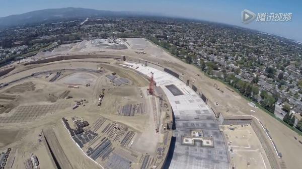 蘋果公司新總部首次亮相 外形貌似宇宙飛船 蘋果公司新總部首次亮相 外形貌似宇宙飛船