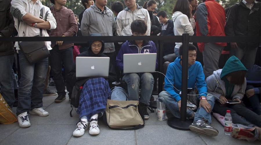 滿大街都是蘋果時 它看起來還“酷”嗎? 滿大街都是蘋果時 它看起來還“酷”嗎?