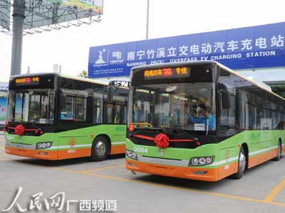 南寧出臺意見推動新能源汽車產業發展 2020年前推廣6000輛