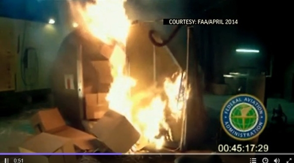 美國兩大航空公司拒絕運輸大批量鋰電池