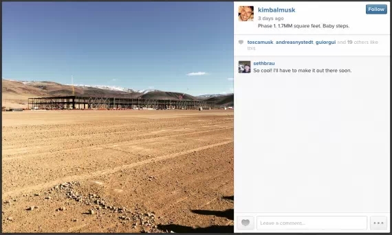 馬斯克近日去了一趟“超級電池工廠” 特斯拉又要帥呆了? 馬斯克近日去了一趟“超級電池工廠” 特斯拉又要帥呆了?