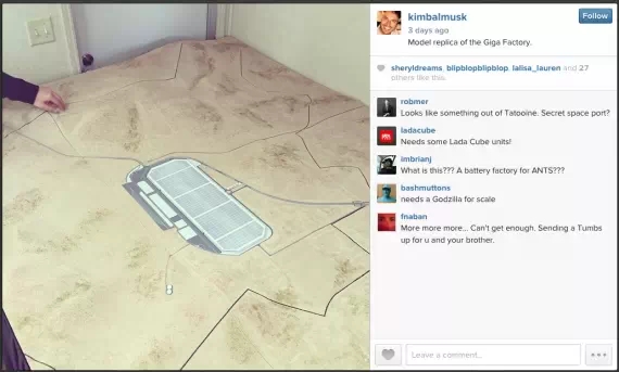 馬斯克近日去了一趟“超級電池工廠” 特斯拉又要帥呆了? 馬斯克近日去了一趟“超級電池工廠” 特斯拉又要帥呆了?