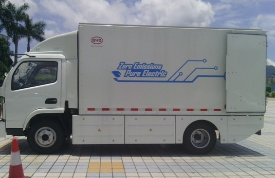 比亞迪電動卡車