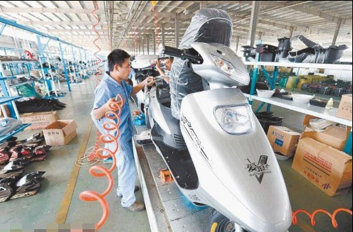 廣東電動(dòng)車年產(chǎn)量超400萬(wàn)輛 年產(chǎn)值上百億元