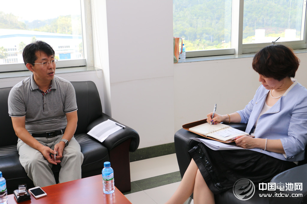 中國電池網一行調研比克電池  動力電池供不應求