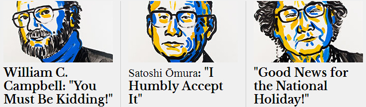 2015年度諾貝爾化學獎名單出爐  鋰電池未能入圍