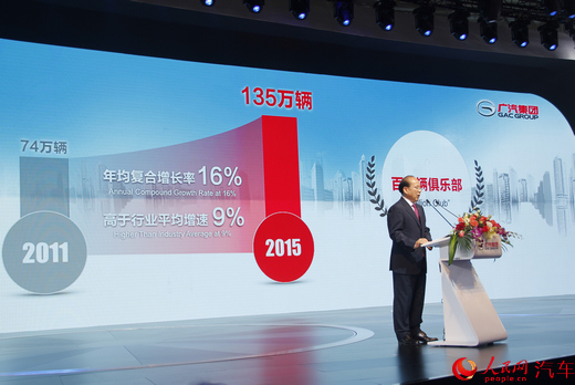 廣汽集團(tuán)營(yíng)業(yè)收入目標(biāo)4000億元 發(fā)布自主研發(fā)電動(dòng)車 廣汽集團(tuán)營(yíng)業(yè)收入目標(biāo)4000億元 發(fā)布自主研發(fā)電動(dòng)車