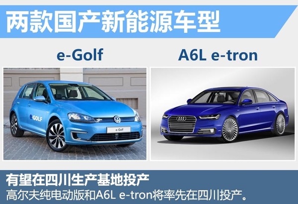 一汽大眾四川建新能源基地 多款車將國產