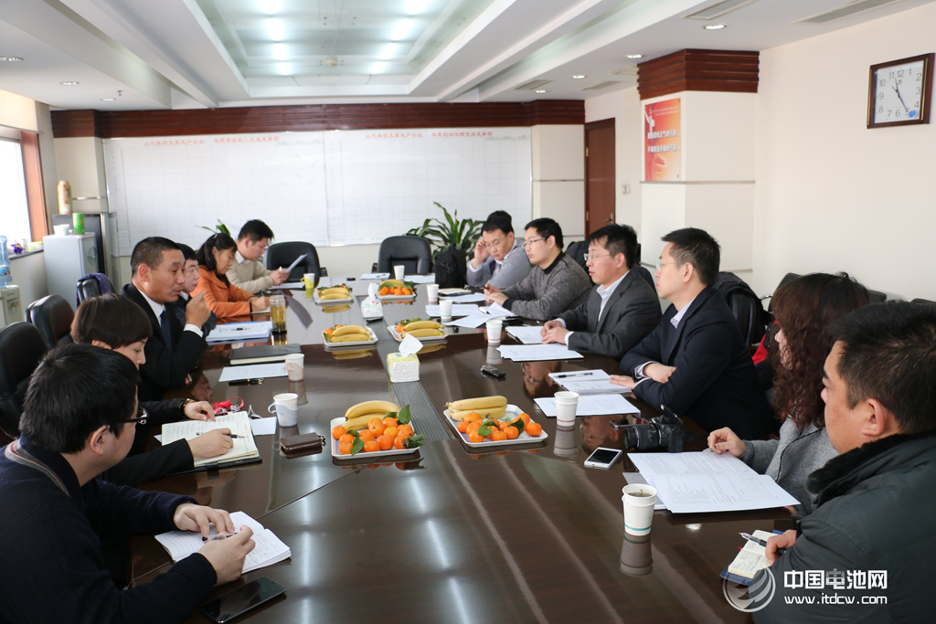 中國電池網創始人/CEO、鋰電“達沃斯”秘書長于清教一行在山東省汽車工業協會等調研