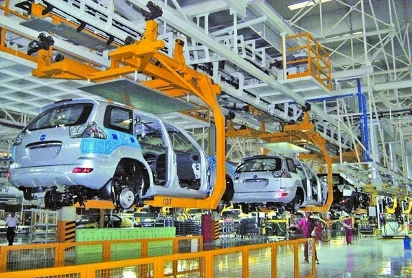 江淮汽車生產(chǎn)線 江淮汽車生產(chǎn)線