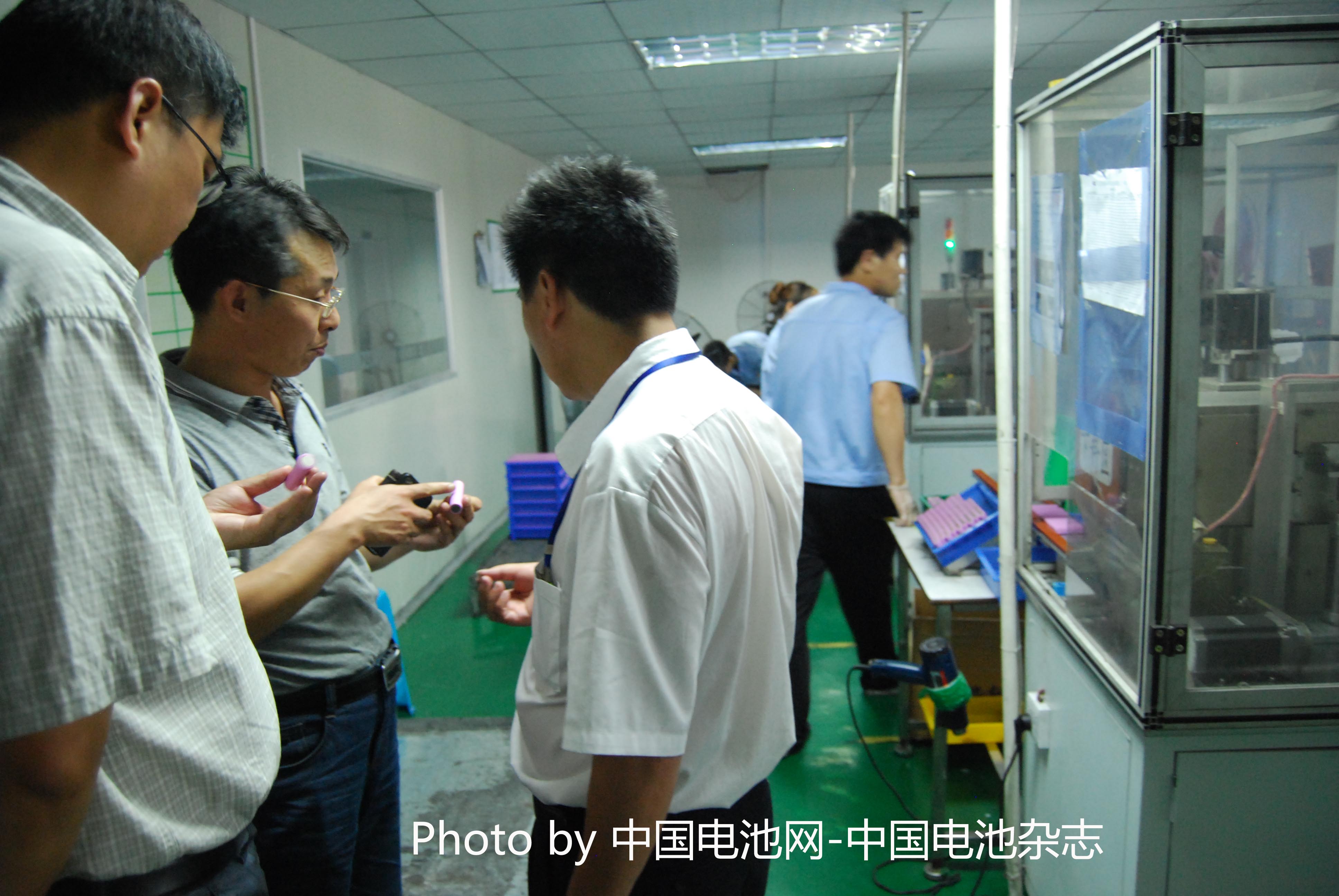 中國電池網一行在江西福斯特集團調研