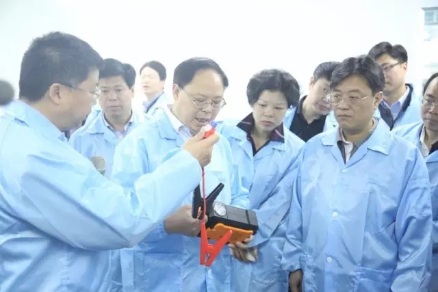 湖南省副省長張劍飛一行調研妙盛動力