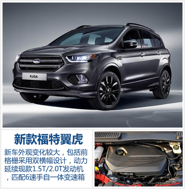 福特將推新能源等4款新車 今日在華發布