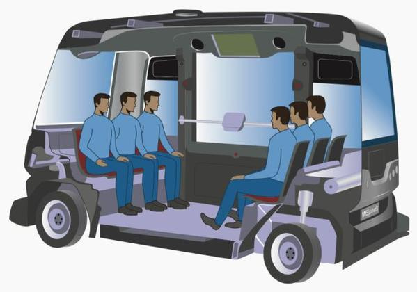 日媒：無人駕駛公交車兩年后或在日本成為常態