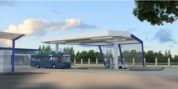 上海舜華新能源中標廣東云浮加氫站項目