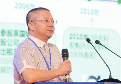 吉利汽車集團(tuán)有限公司副總裁周建群發(fā)表主題演講