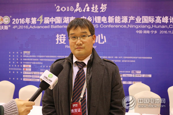 博睿斯總經(jīng)理黃騰接受中國(guó)電池網(wǎng)采訪