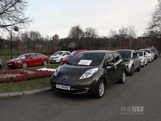 挪威純電動汽車突破10萬輛 大眾最受歡迎