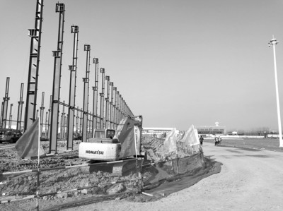 江淮新能源汽車(chē)項(xiàng)目工地