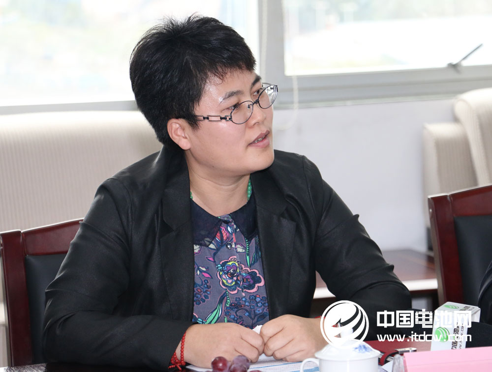 比克電池企管中心副總裁李鳳梅