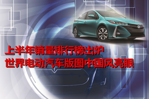 上半年銷量排行榜出爐 世界電動汽車版圖中國風亮眼 上半年銷量排行榜出爐 世界電動汽車版圖中國風亮眼