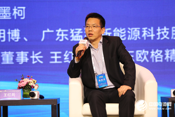 武漢惠強(qiáng)新能源材料科技有限公司董事長(zhǎng)王紅兵