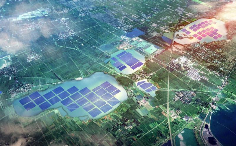 三峽集團攜安徽淮南探索采煤深陷區治理新模式 明年5月并網發電 