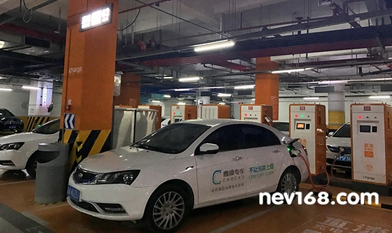 杭州城西銀泰地下停車場二層E區萬馬充電站 杭州城西銀泰地下停車場二層E區萬馬充電站